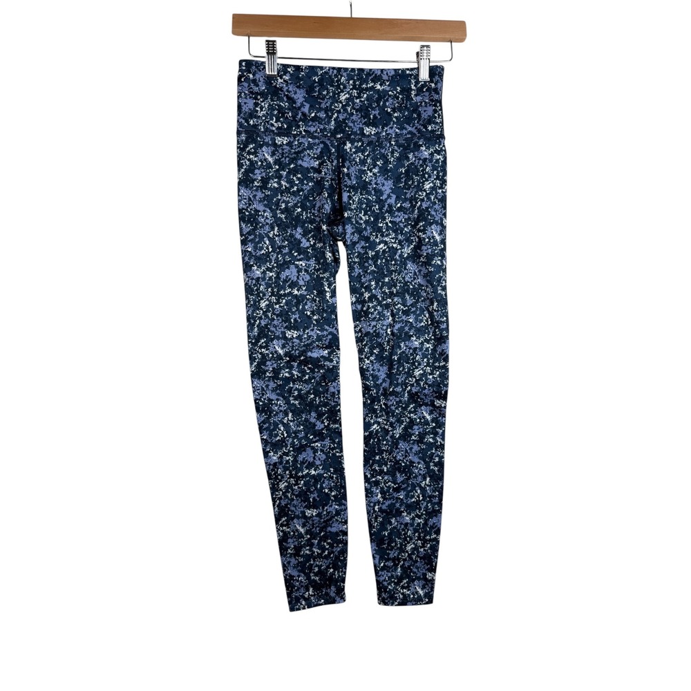 JoyLab Women's Printed Activewear Ankle Length Leggings size X-Small Blue